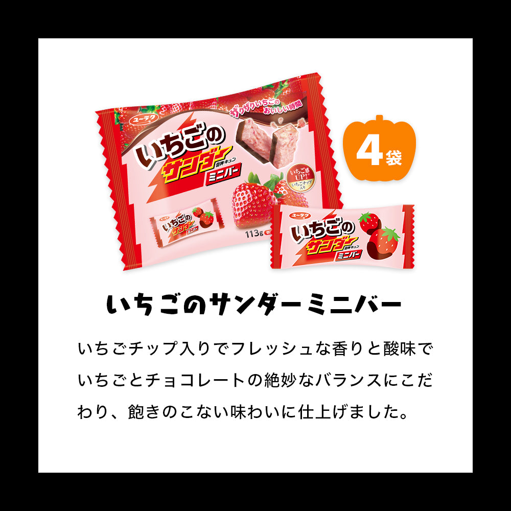 ブラックサンダーミニバー ハロウィン詰め放題体験セット