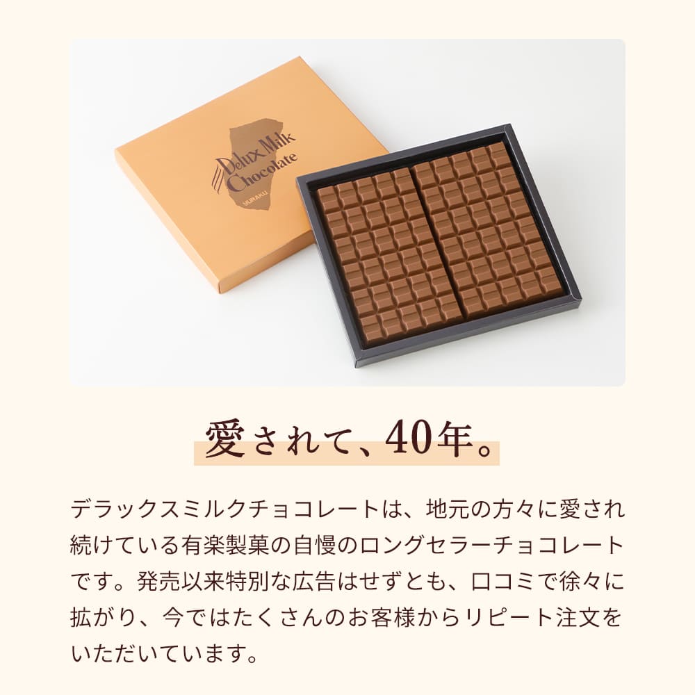 デラックスミルクチョコレート 5箱セット 専用箱付き