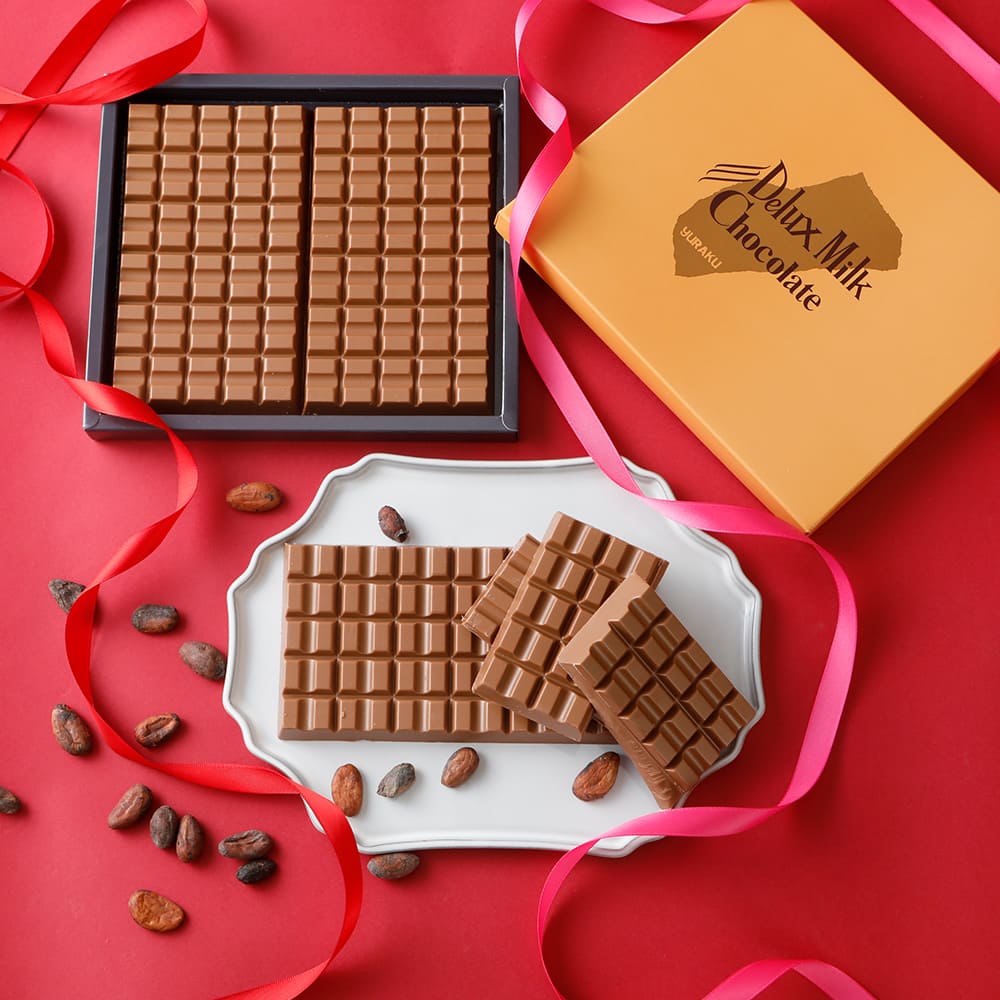 デラックスミルクチョコレート 5箱セット 専用箱付き
