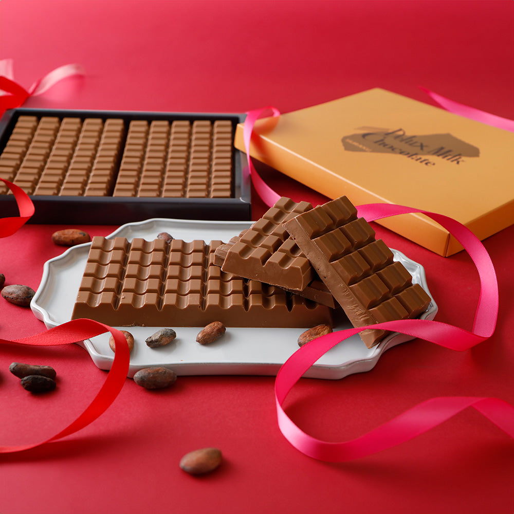 デラックスミルクチョコレート 5箱セット 専用箱付き