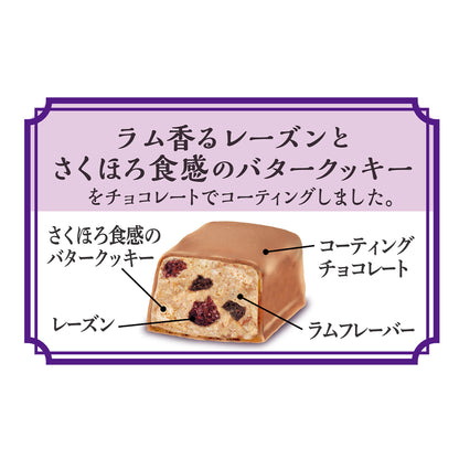 ブラックサンダーひとくちサイズ レーズンバターサンド